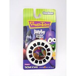 View Master Big Ideas Veggie Tales Larry Boy and the Rumor Weed 3 3D Reels 2001